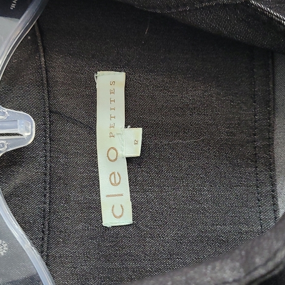 #55 Cleo Petites Button Up Dress 12 - Picture 2 of 4